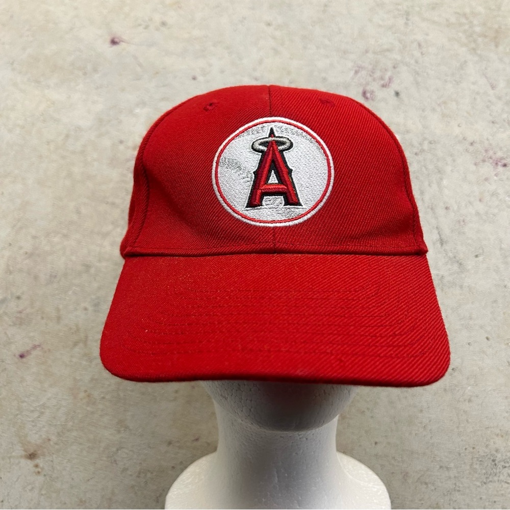 Vintage Nike LA Angles Embroidered Logo Baseball Cap Red Men’s One Size Fits All